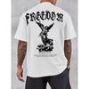 American Fashion Brand Free Angel Top Men's T Shirt Summer New Casual Fashion Unisex T Shirt