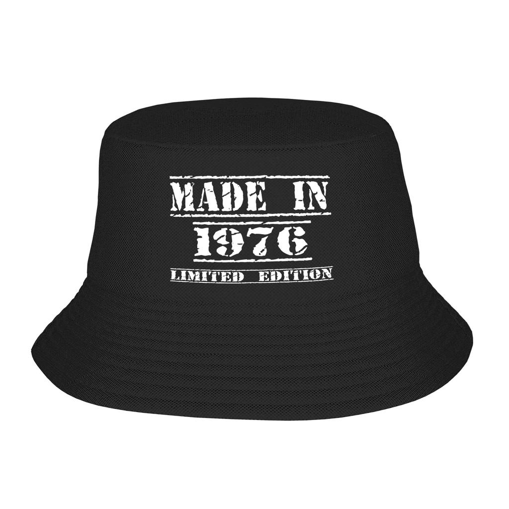 ALL Original Parts Vintage Limited Edition Classic TShirt Hnqgmotto Bucket Hat Gift For Teen Lovely Vocation Caps