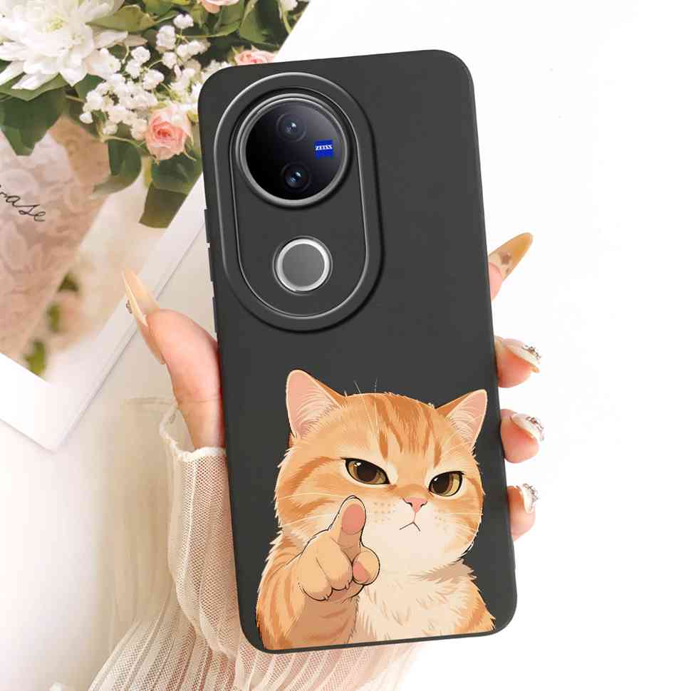 For VIVO V50 5G Case Luxury Silicone Shockproof VIVOV50 5G V2427 Casing Colorful Cartoon Soft Protective Shell Cell Phone Case