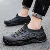 Men's Korean-Style Waterproof Non-Slip Four-Season Rain Boots for Construction and Outdoor Wear