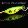 5Pcs 7.5CM/9G Fishing Blade Hook Rotating Lure with Metal Spinner Sequin Spoon Spinnerbait Bionic