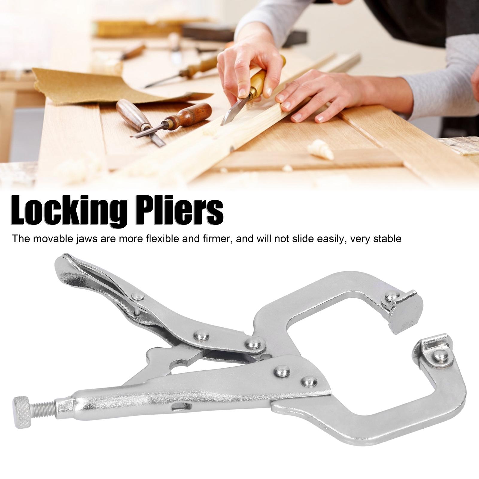 

Фиксирующие плоскогубцы Зажимные плоскогубцы C-образный Деревообрабатывающий Быстрозажимной Фиксирующий Сварочный Многофункциональный Инструмент 6 дюймов C-образные Зажимные плоскогубцы 6inches