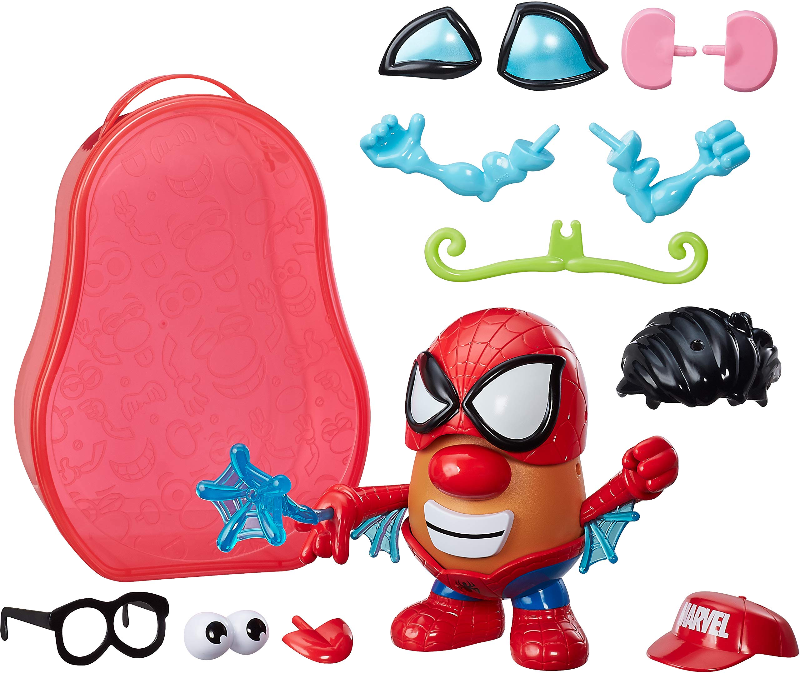 

Playskool Friends Картофельная Голова Marvel Чемодан Мистер. Паук-Спад