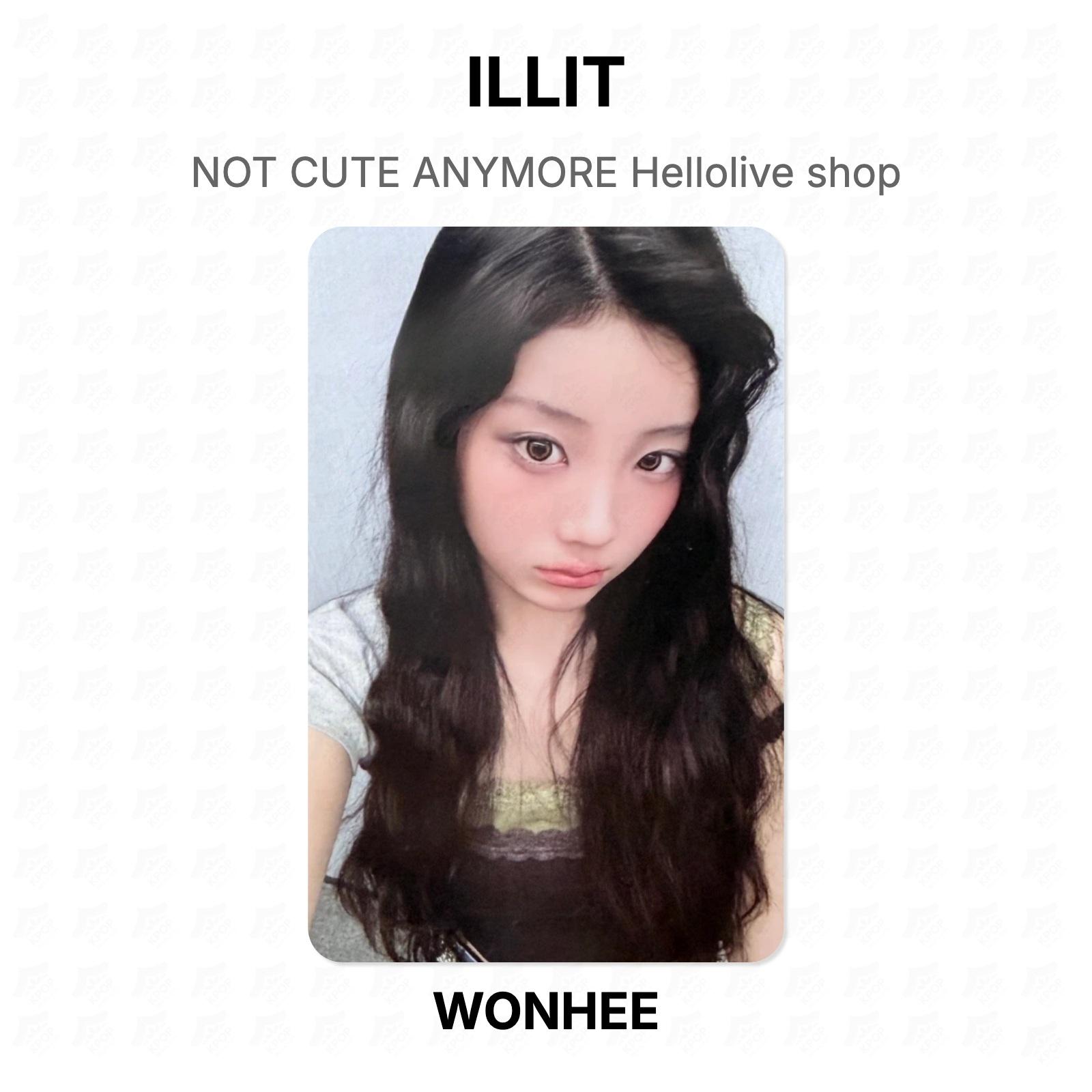 ILLIT NOT CUTE ANYMORE Hellolive shop