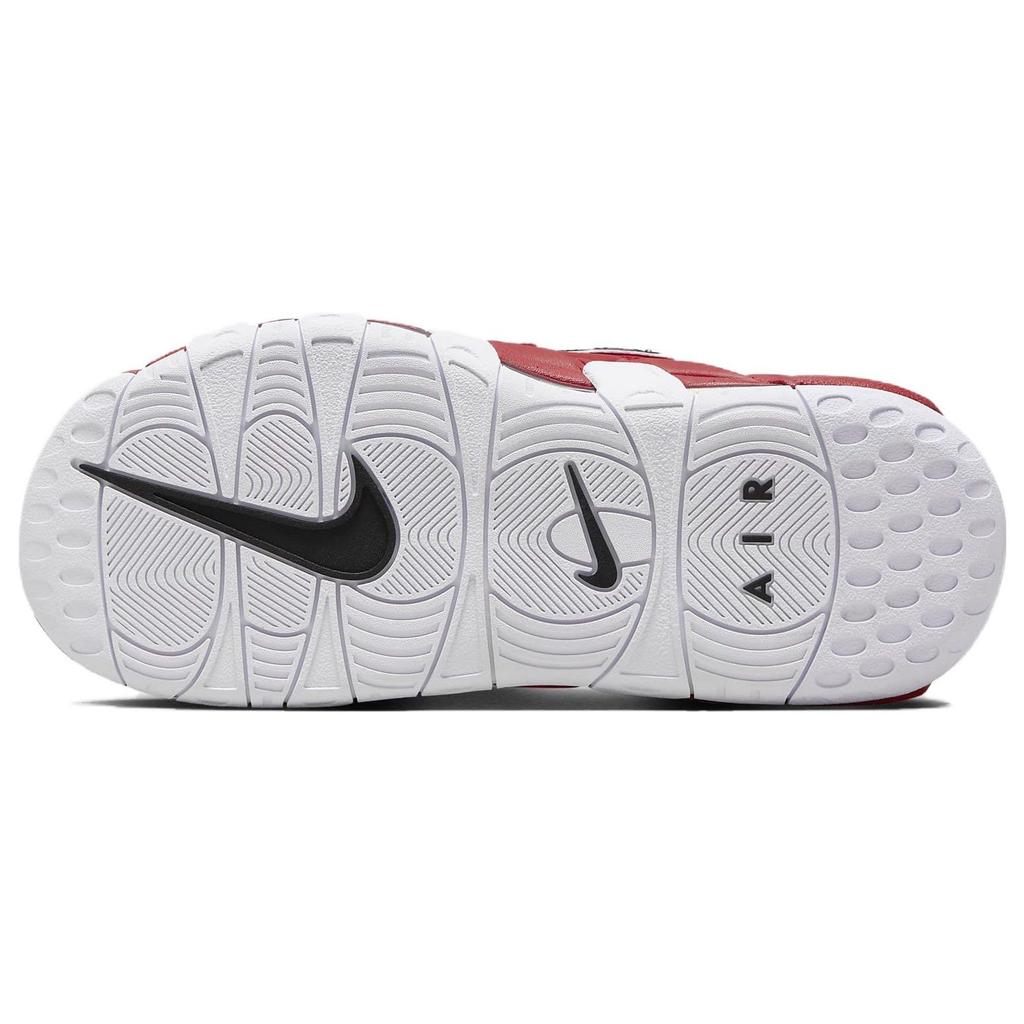 Nike Air More Uptempo Slide Bulls Men Sneakers Red University-Red Black FJ6036-600