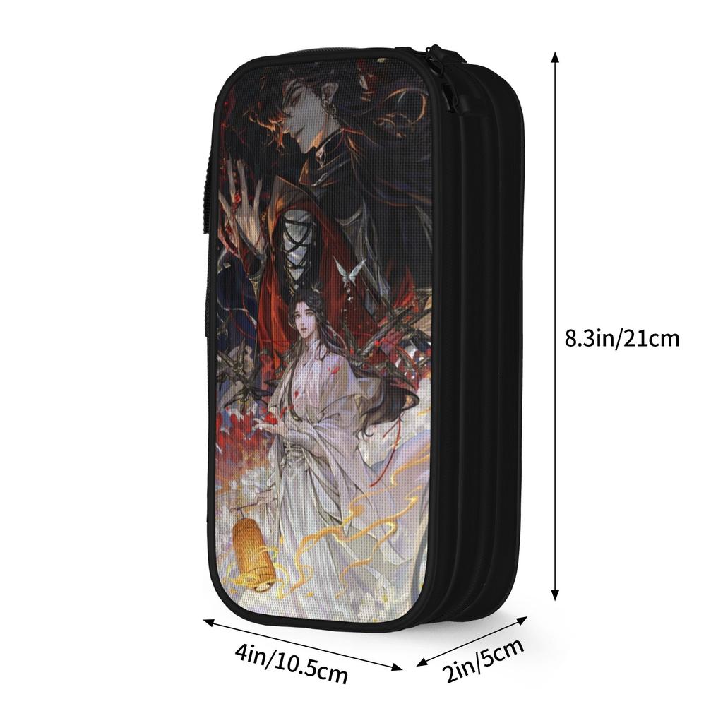 Heaven Official's Blessing Pencil Case Fun Pen Box Bag Student Big Capacity School Supplies Gifts Pencilcases