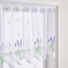 1Pc Window Drapes Kitchen Valance European Style Floating Sheer White Lace Curtains Window Drapes Cafe