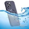Red Pepper Magnetic Waterproof Case for iPhone 13 Pro Max - Outdoor Diving Sports Protective Cover