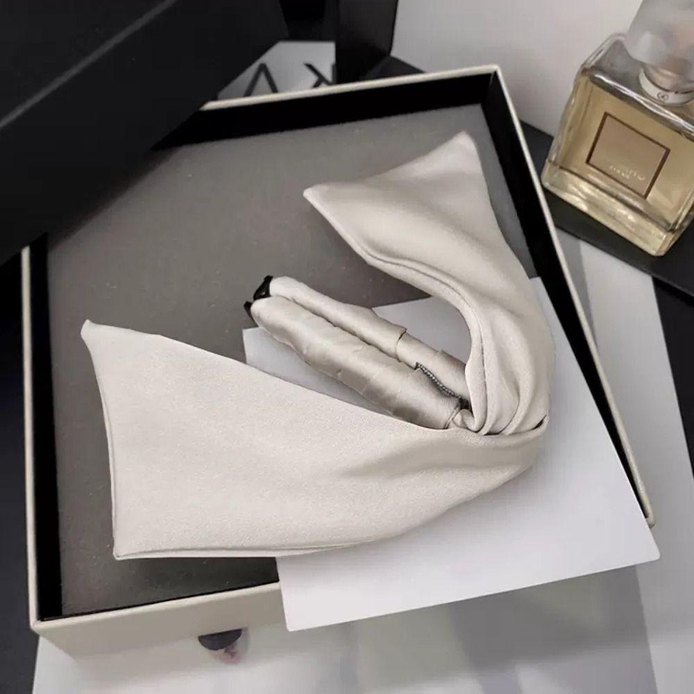 Korean Style Cloth Banana Clip Hairpin Bowknot Hair Clip Fashion Vertical Clip Women