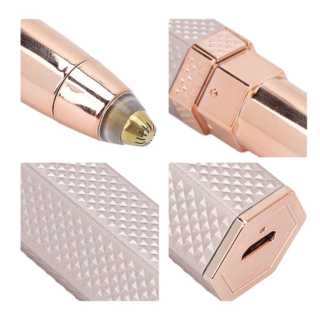 Electric Eyebrow Trimmer Waterproof Lightweight 4 in 1 Body Hair Remover for Women Men