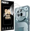 3 Tempered Glass Camera Protectors for Nothing Phone 3a Pro, 9H Scratch-Resistant Shockproof Protection