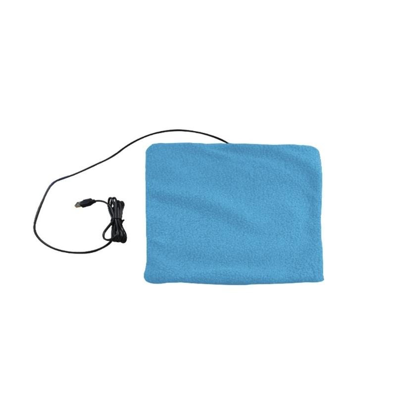 

Dog Blanket Puppy Thicken Bed Electric Warming Mat Rectangular Furry Cover Sofa for Small to Pet Creative Designs синий