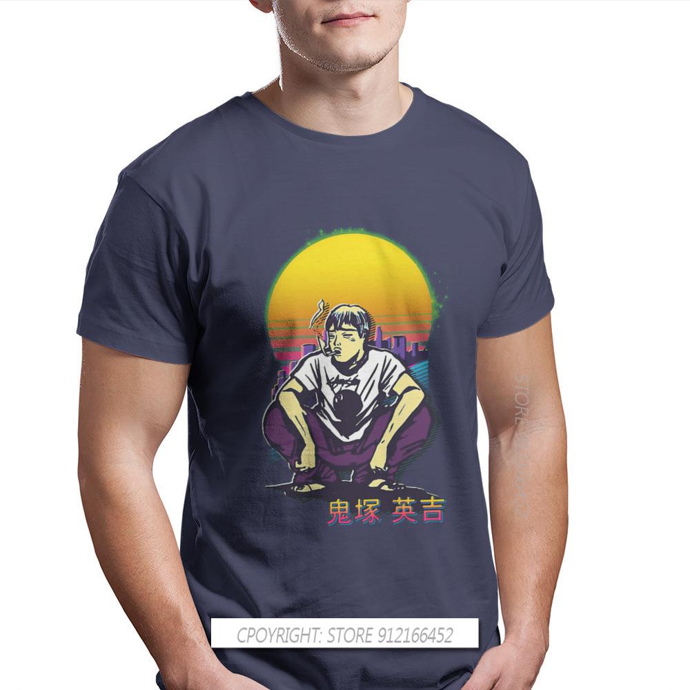 Great Teacher Onizuka Gto Eikichi Azusa Unisexga Unisexs Tshirt Retrowave Distinctive Adult T Shirt Harajuku Streetwear Hipster