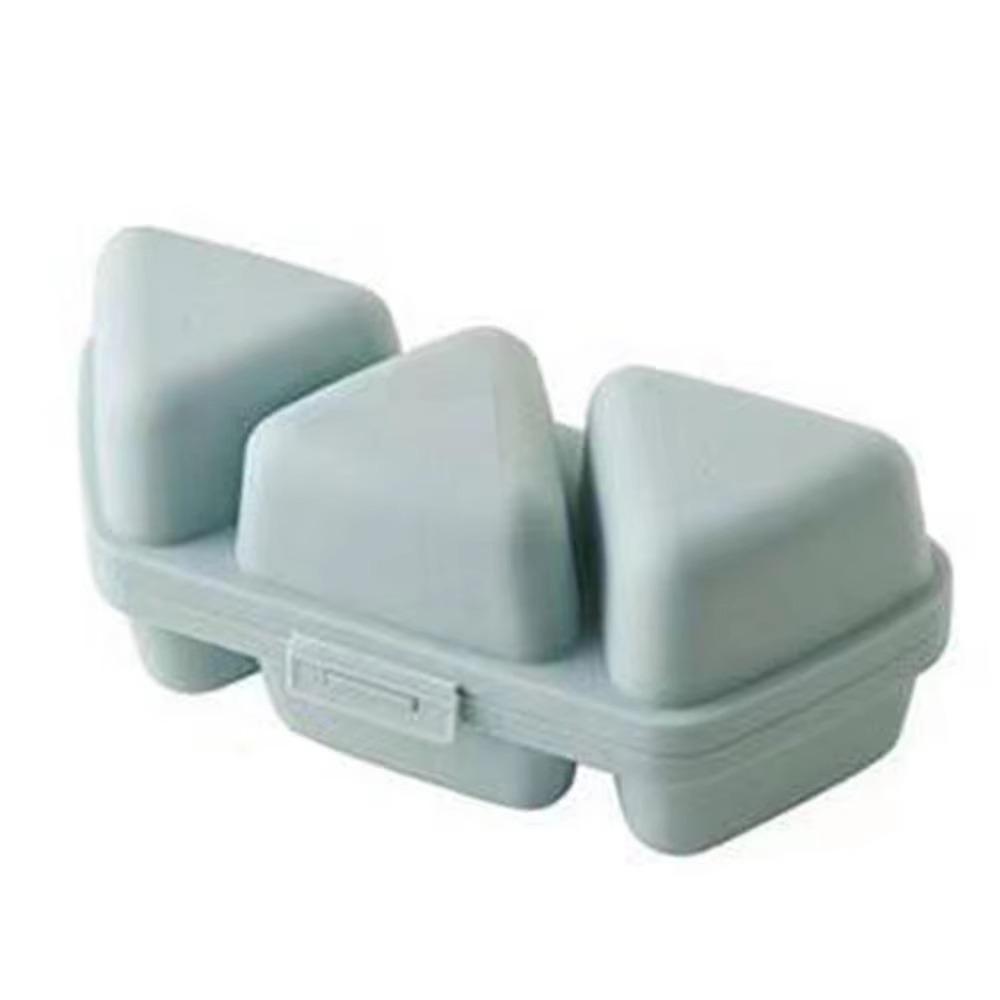 Форма для онигири 6 в 1 Быстрое приготовление Легко хранить Треугольная форма для суши Легко чистить Многоразовая Треугольные формы для онигири