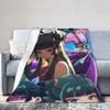 Maomao Jinshi Anime Knitted Blanket Fleece Soft Throw Blankets for Home Couch Bedroom Quilt
