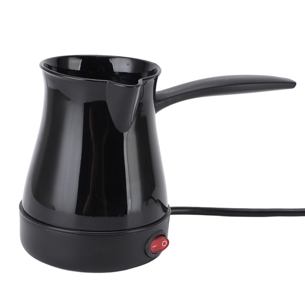 Elektrische Türkische Kaffeekanne 300ML Schnelle Gleichmäßige Erhitzung Edelstahl Türkische Elektrische Kaffeemaschine für Gelben Wein T EU-Stecker 220V