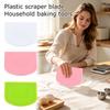 Plastic Icing Scraper with Spatula for Baking, Bread and Pancake Making