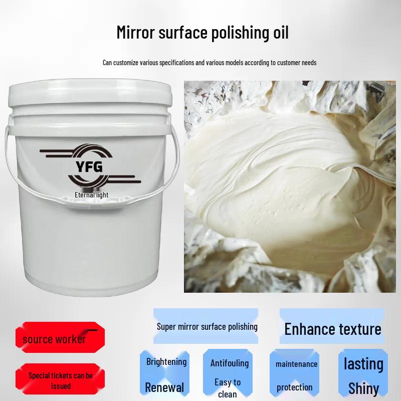 Walnut Shell Abrasive High Gloss Polishing Oil for Acrylics