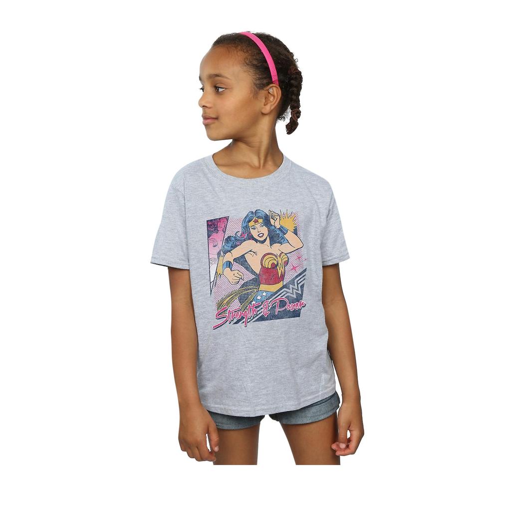 Wonder Woman Girls Strength & Power T-Shirt