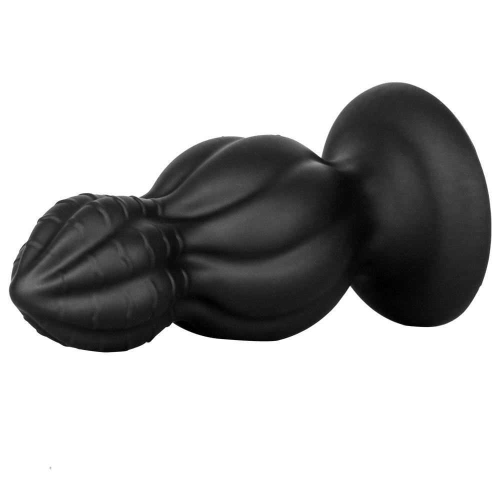 Silicone Double Bead Anal Plug For Men And Women  Anal Masturbation Device  Anal Cerclar Anal Dilation Device Sex Toy