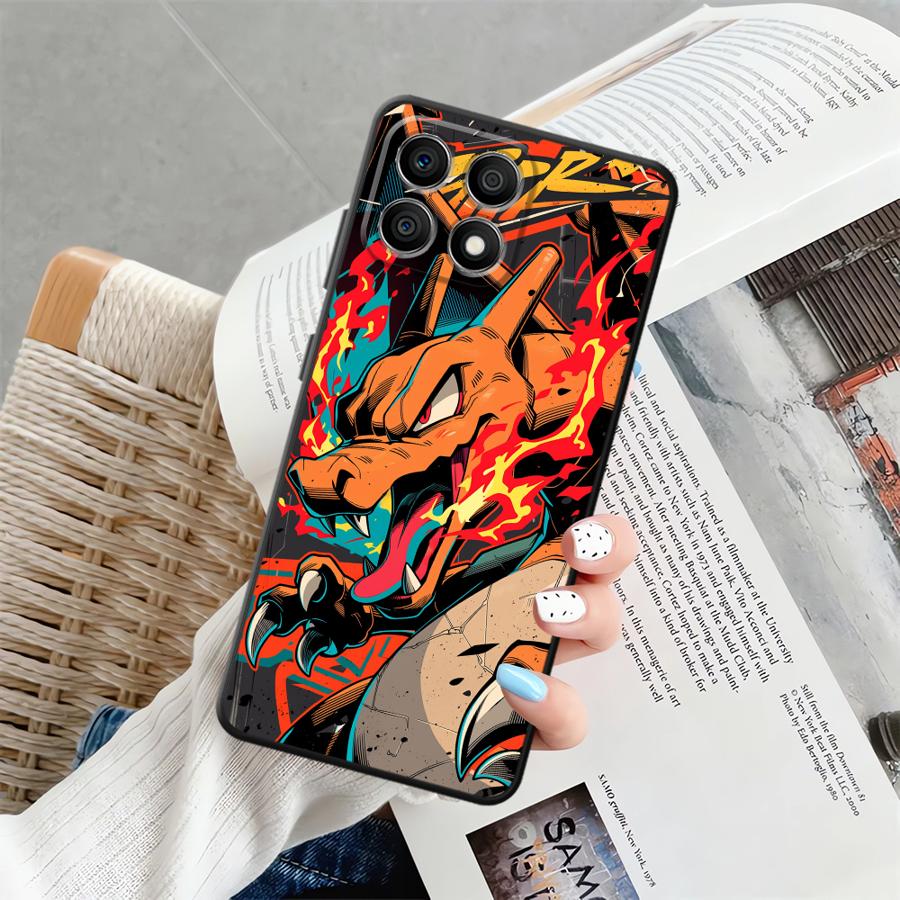 Cute Pikachu Pokemon Case for Honor X6 X5b Magic5Lite 70 X8 X7 X9a 8X 90 200 400 Lite Funda Phone Cover