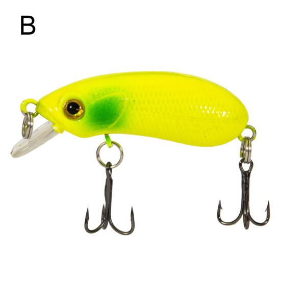 

MUQZI Спортивный аксессуар 5 см Профессиональная искусственная приманка Стабильный длительный срок службы Антикоррозийная B