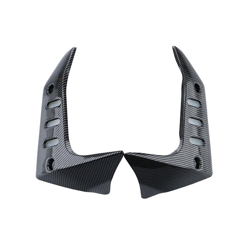 for Kawasaki Z750 2004-2007 Carbon Fiber Motorbike Radiator Side Covers Guards Protective Mesh Trim Fairing Shell Panel Shroud Accessories
