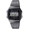 Casio Standard A168WGG-1A Watch Men's Women's Kids Children Boys Girls Cheap Casio Chipkashi Digital Date Black Overseas Model