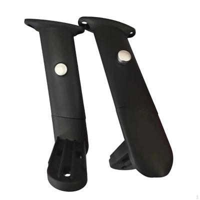 2x Adjustable Chair Armrests Office Accessories Arm Rest Pads Anti Slip Universal Replacement