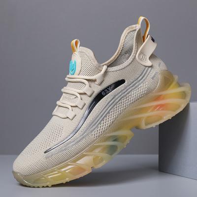 Luxury 2024 Spring/Summer New Large Korean Men's Casual Shoes High Quality Breathable Lightweight Sports Running Shoes Sneakers