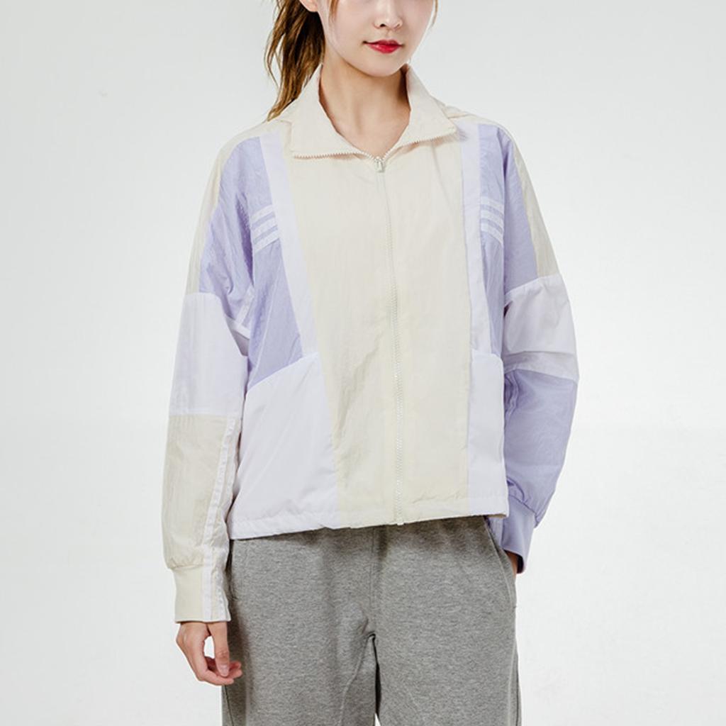 (WMNS) adidas Sports Running Training Wear-Resistant Casual Hooded Jacket Creamy White Women's H09728
