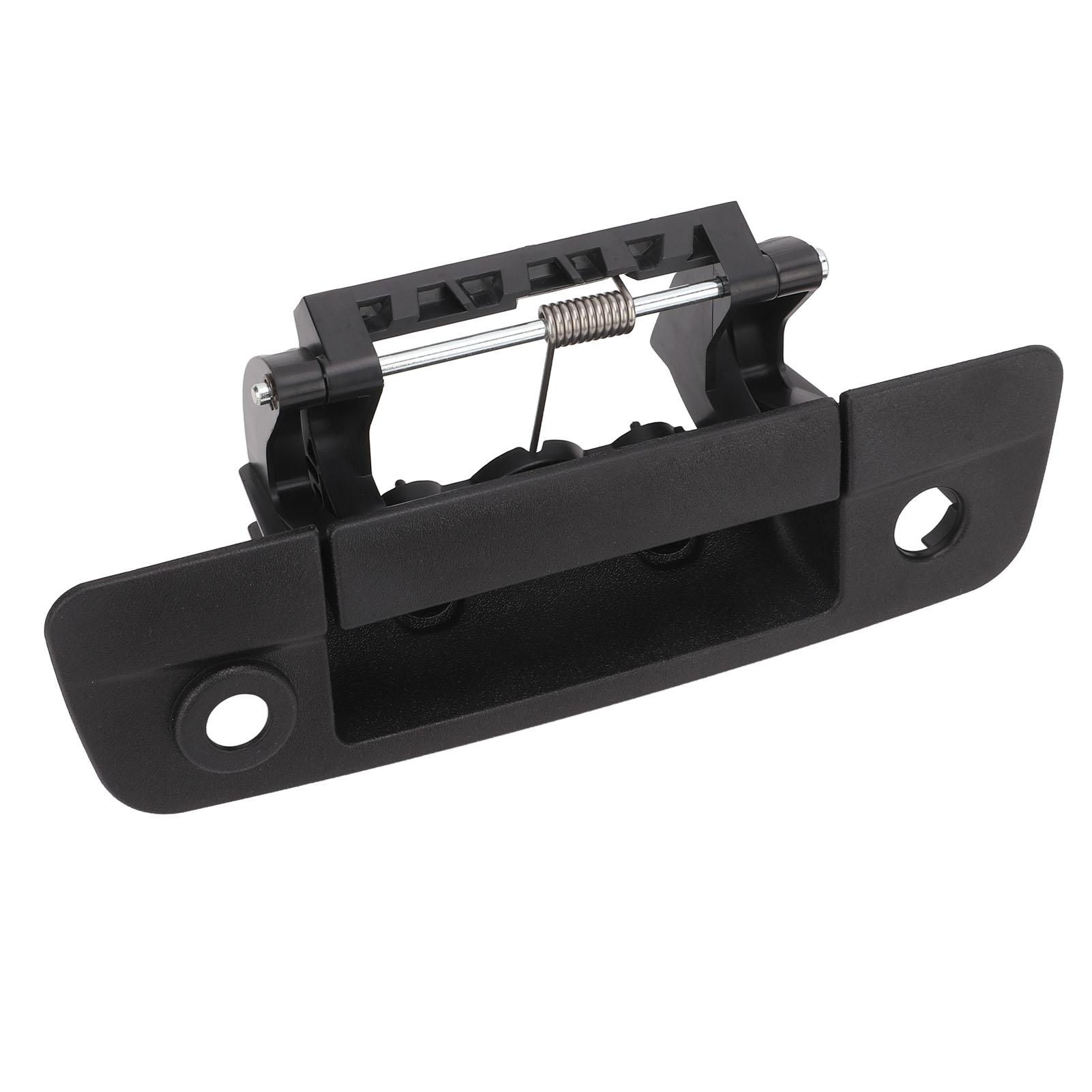 

Black Tailgate Handle with Camera Hole ABS Steel 68197873AA Replacement for Ram 1500 2500