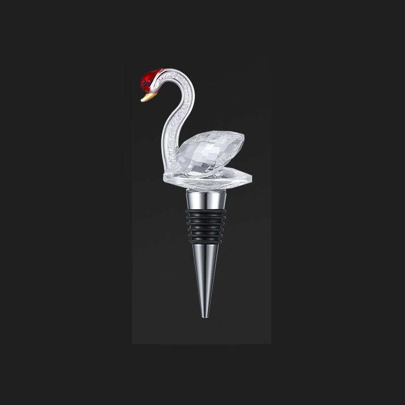 Tappo Moderno Minimalista per Bottiglia di Vino con Design a Sfera di Cristallo per Bar di Casa e Collezionisti