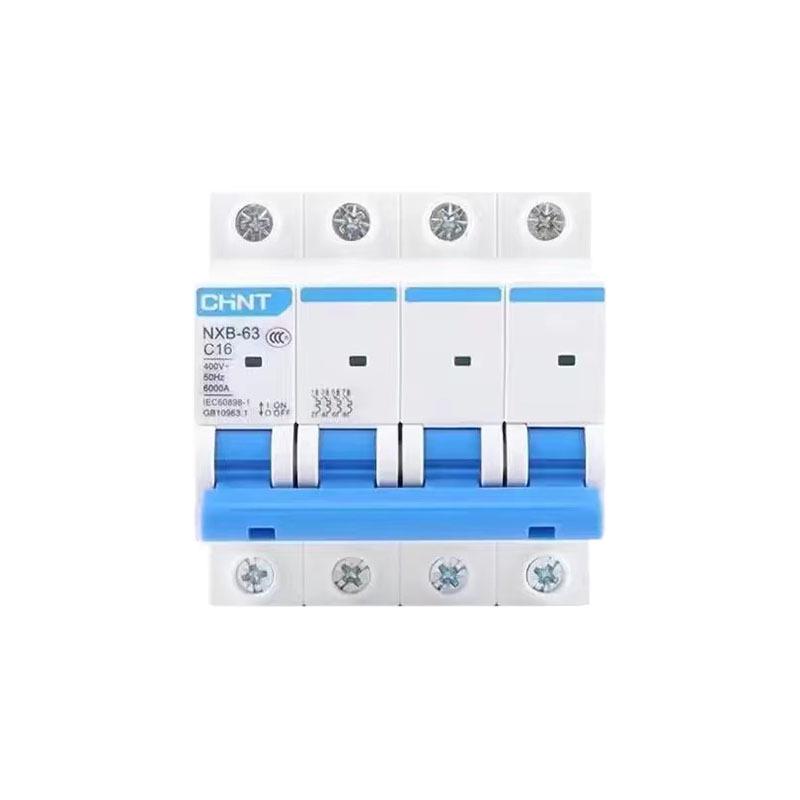 Chint NXB-63 63A Circuit Breaker: 2P32/3P Three-Phase Household Main Switch, DZ47 New Model