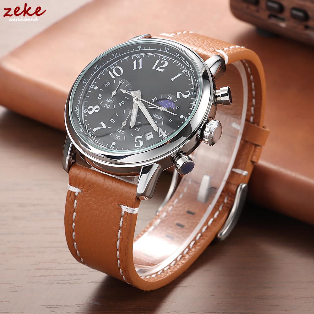 Schnellverschluss Weiches Echtes Leder Armband Kopfschicht Rindsleder Uhrenarmband 18/19/20/21/22/24mm für Omega Business Herrenarmband Gürtel