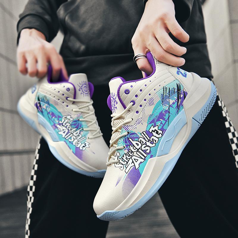 2025 summer autumn new couple mandarin duck basketball shoes low-top platform sports shoes student training sneakers men