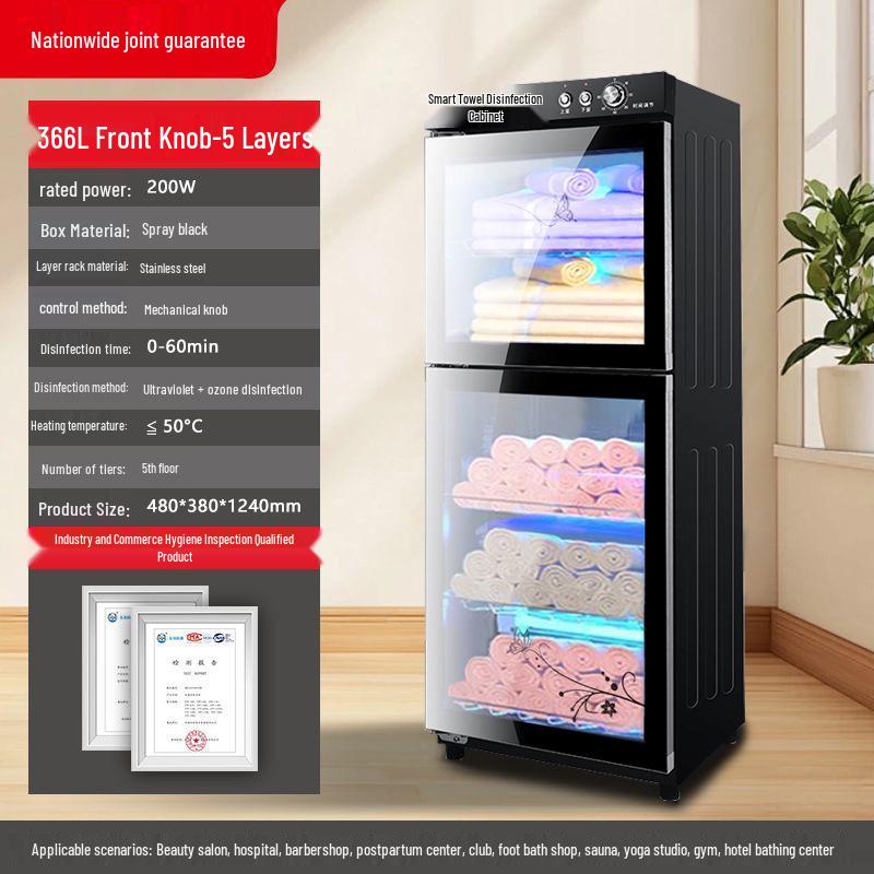 Ultraviolet Towel and Slippers Disinfection Cabinet for Hospitals and Barber Shops