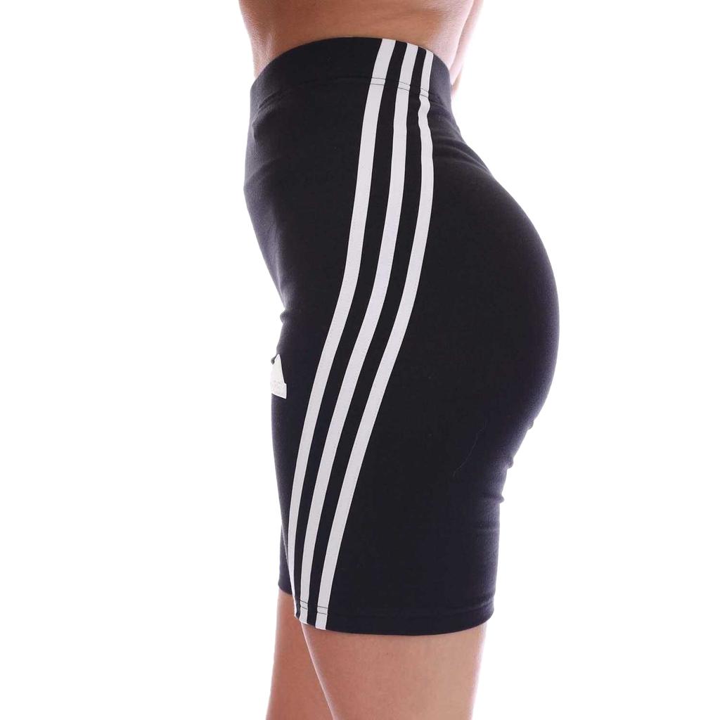 Adidas Damen Future Icons 3 Streifen Biker Shorts
