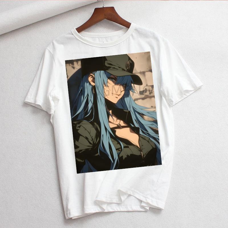 Esdeath Fashion Summer Tops T Shirt Women Tshirt New Tshirt Graphic Tee Cute Women Tshirt Female
