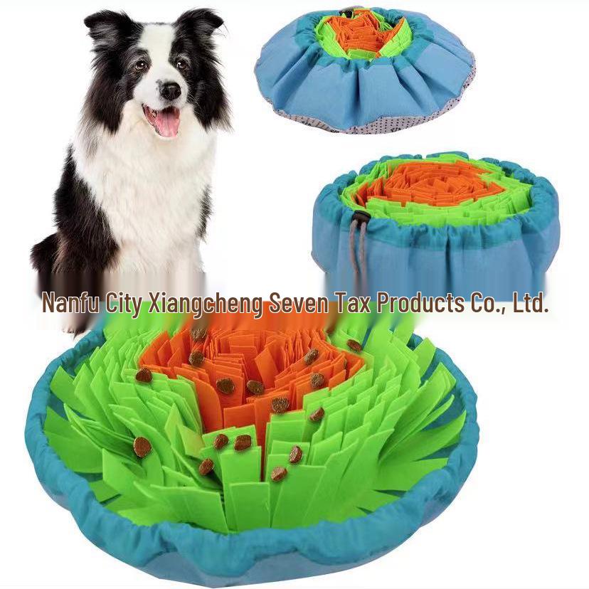 Anti-Choke Slow-Feeding Snuffle Mat for Dogs - Decompression & Training Blanket