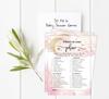 Inkdotpot 50A  Advice CardsA  For Baby Shower Game Glitter Star Advice For New Mom & Dad Gender Reveal Boy Or GirlA  Party