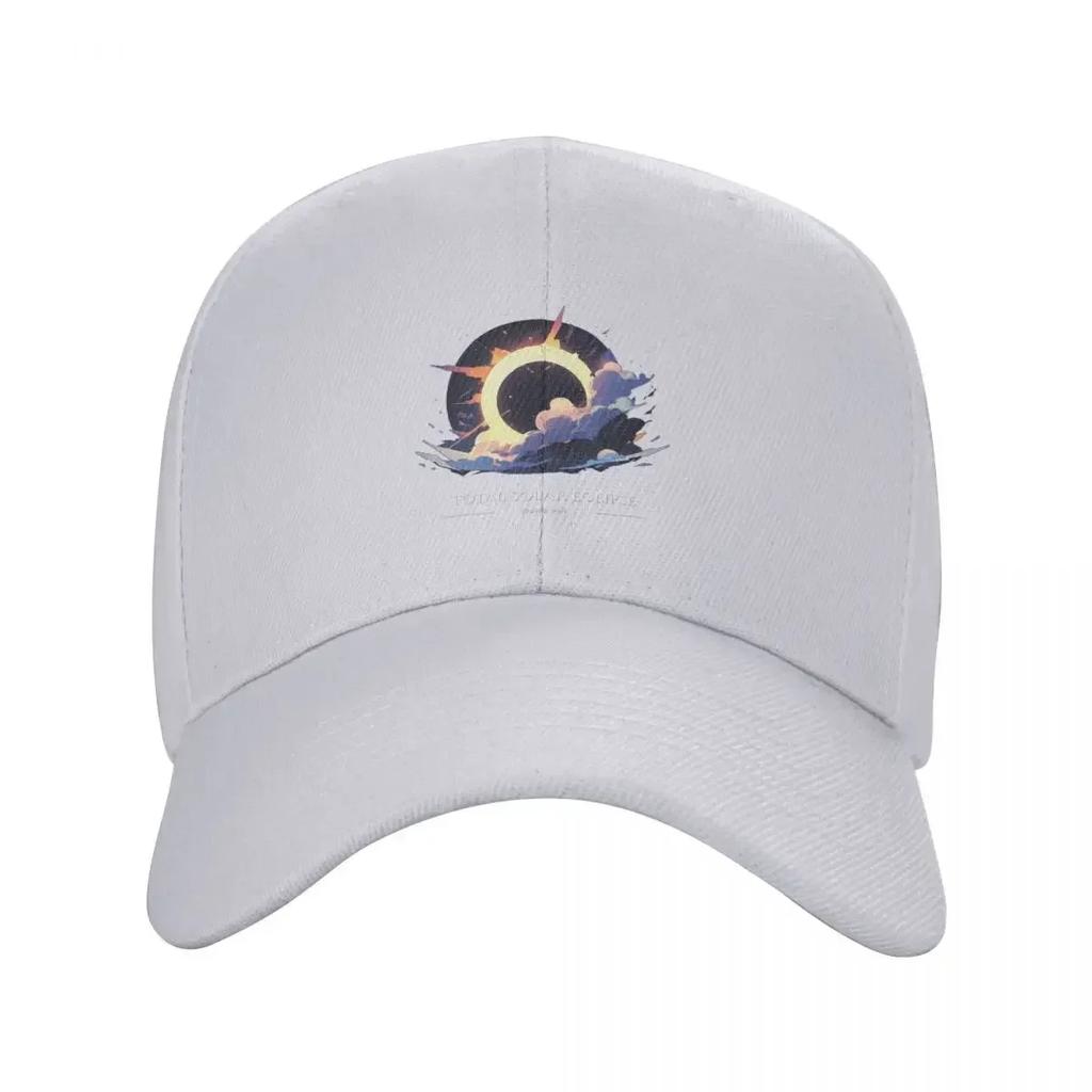 Celestial Total Solar Eclipse, Total Solar Eclipse Astronomy Art Baseball Cap Sun Hat Golf Hat Caps Male Women's