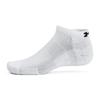 Under Armour Moisture Wicking Quick Dry Comfortable Sports Socks 3 Pairs Unisex Socks White 1386312-100