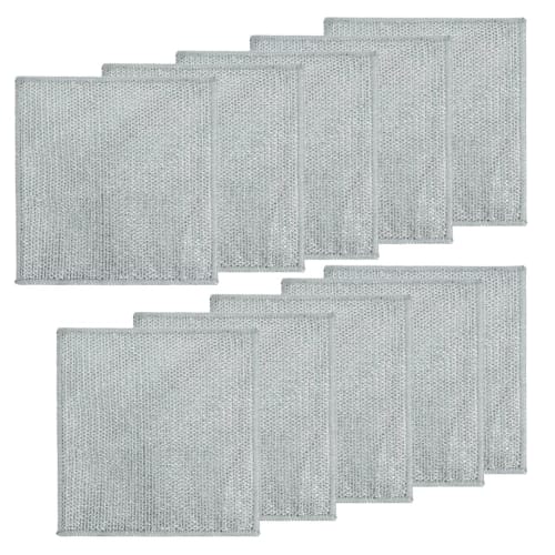 MaT store Grease Removal Cloth, Kitchen Cloth, Magic Cloth, Dishcloth, Reversible Bamboo Charcoal (Thin Type)