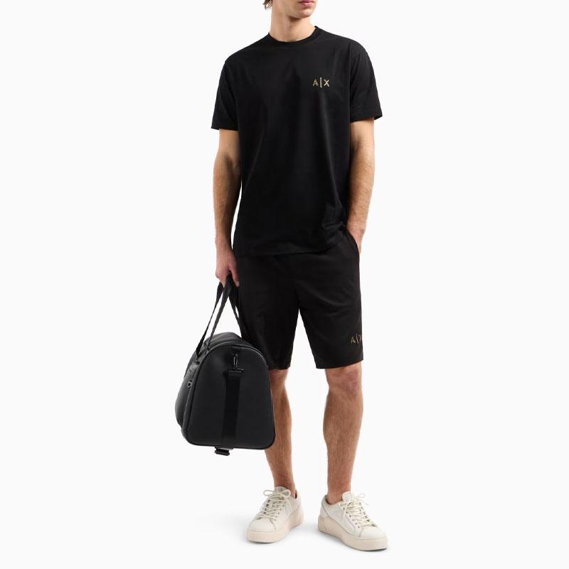 Armani Exchange Logo Print Shorts XM000334-AF12269-UC001