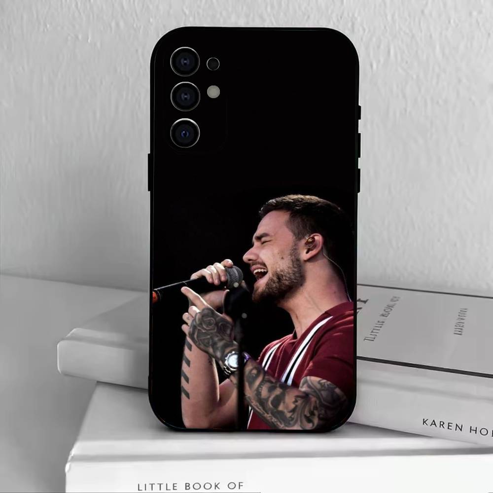 Singer Liam Payne-LP Phone Case For Samsung S25,S24,S21,S22,S23,S30,Ultra,S20,Plus,Fe,Soft Silicone Black Cover