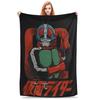 Kamen Rider Anime Blanket Multiple Sizes Super Soft and Warm Throw Blankets for Couch Sofa and Bed