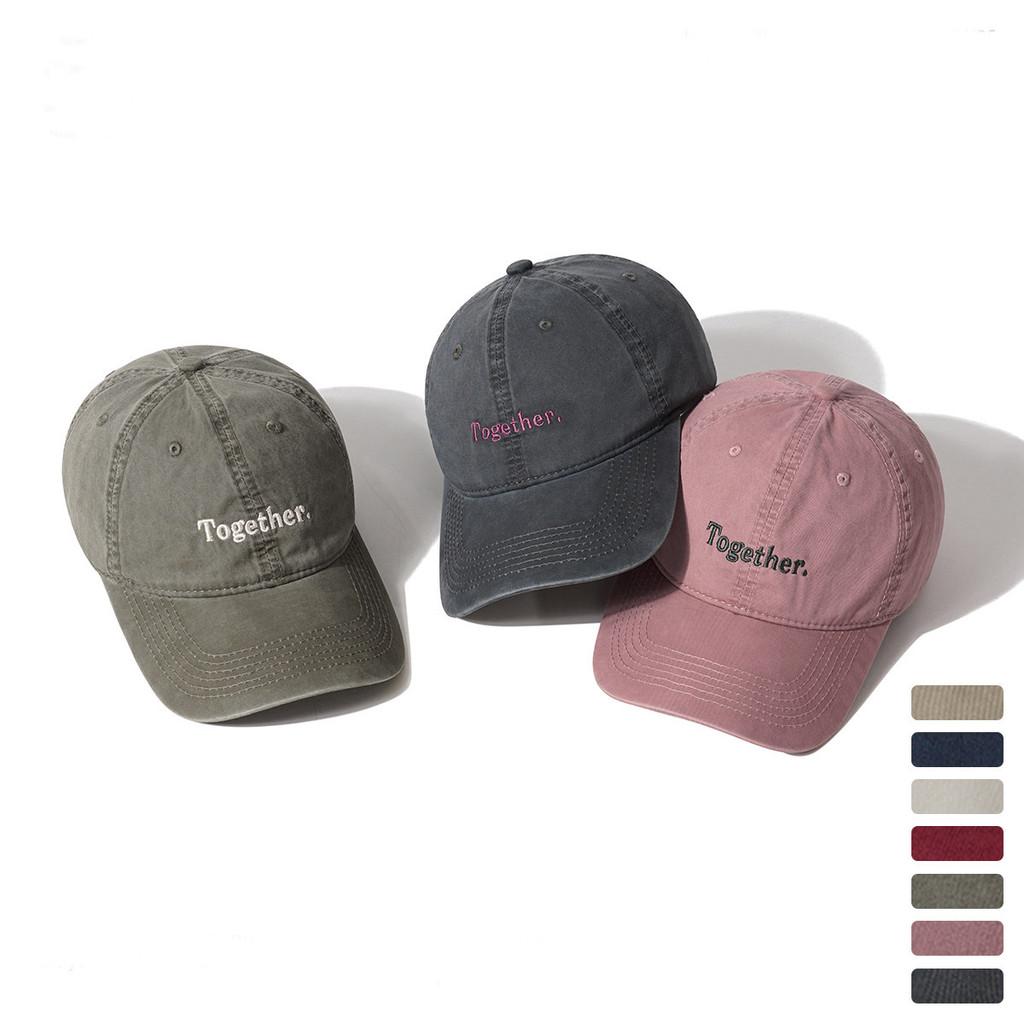Spring Letter Baseball Cap For Ladies Casual Sun Protection Cotton Material