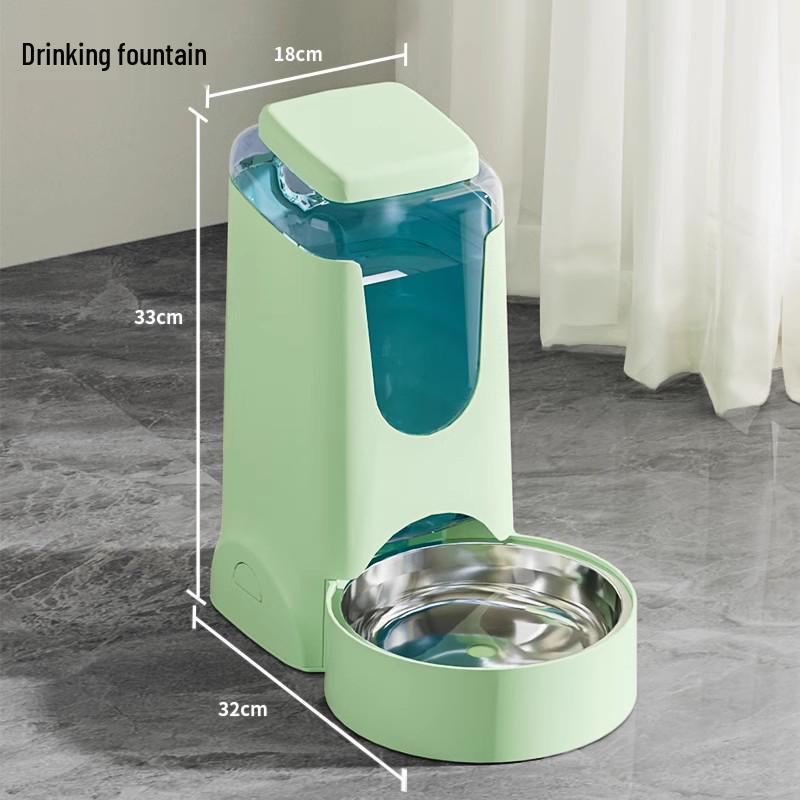 

Великий Об єм Диспенсер для Води та Годівниця для Домашніх Тварин з Нержавіючої Сталі Universal