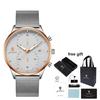 Gohuos 8823 Custom Luxury Fashion Mens Wristwatch Waterproof Original Quartz Wrist Watch for Men Reloj Para Hombre Montre Homme
